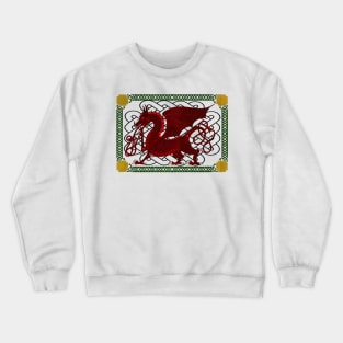 Welsh Dragon - Y Ddraig Goch Crewneck Sweatshirt